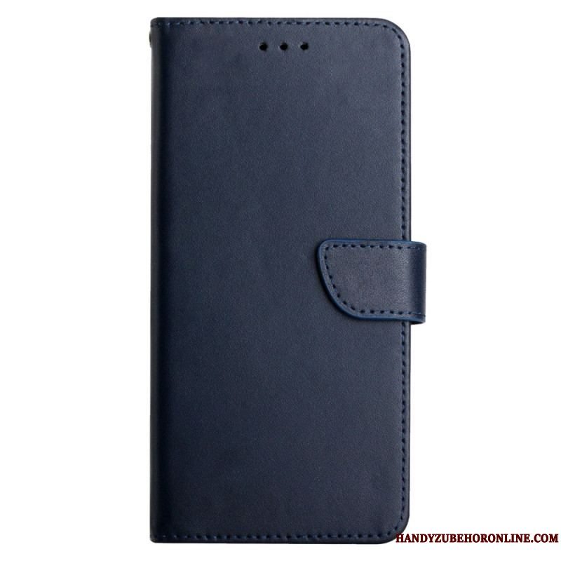 Flip Cover Xiaomi Redmi Note 12 5G Ægte Nappa Læder