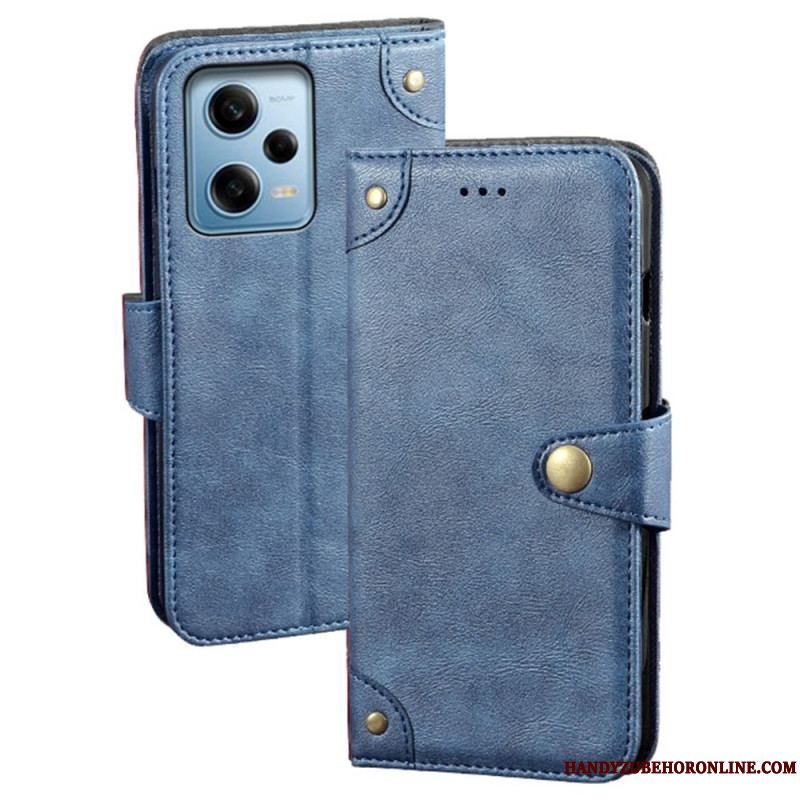 Flip Cover Xiaomi Redmi Note 12 Pro Magnetisk Knap