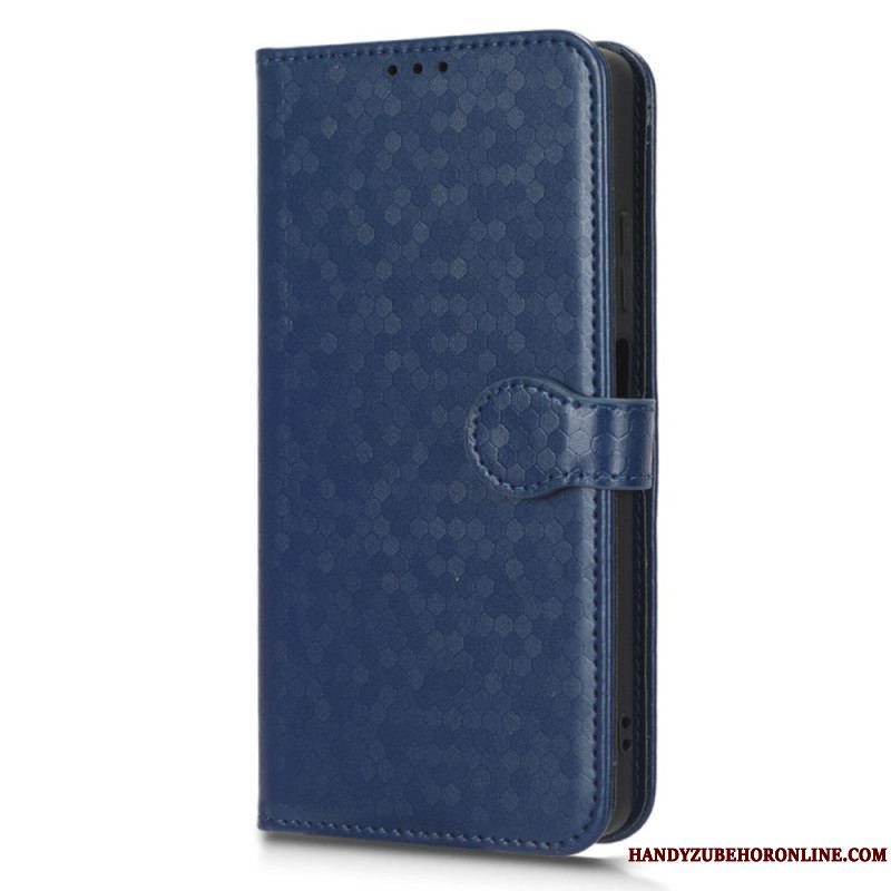 Flip Cover Xiaomi Redmi Note 12 Pro Plus Med Snor 3d Mønster Strappy