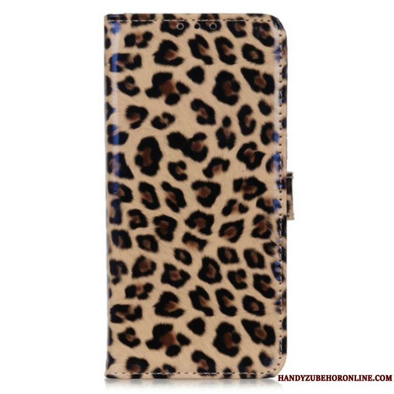 Flip Cover iPhone 13 Pro Leopard