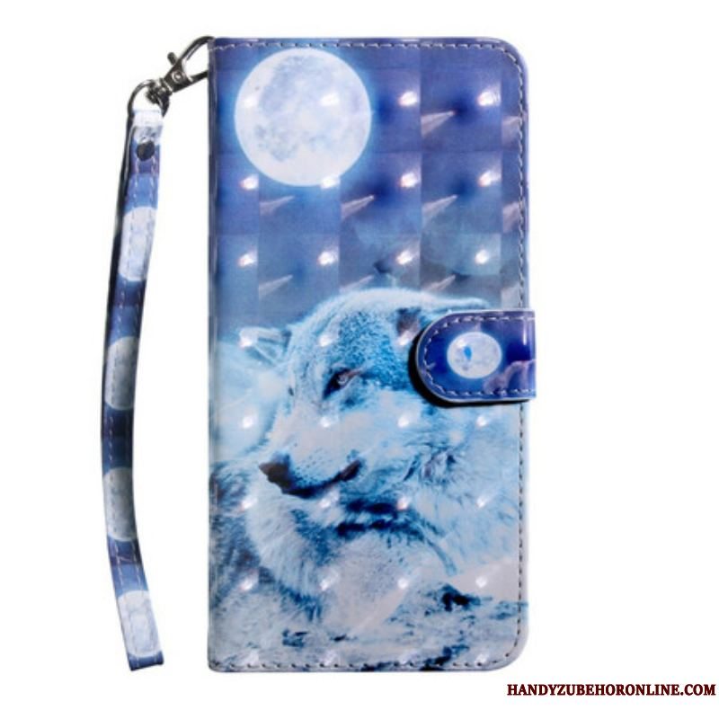 Flip Cover iPhone 13 Pro Lys Spot Gerald The Wolf