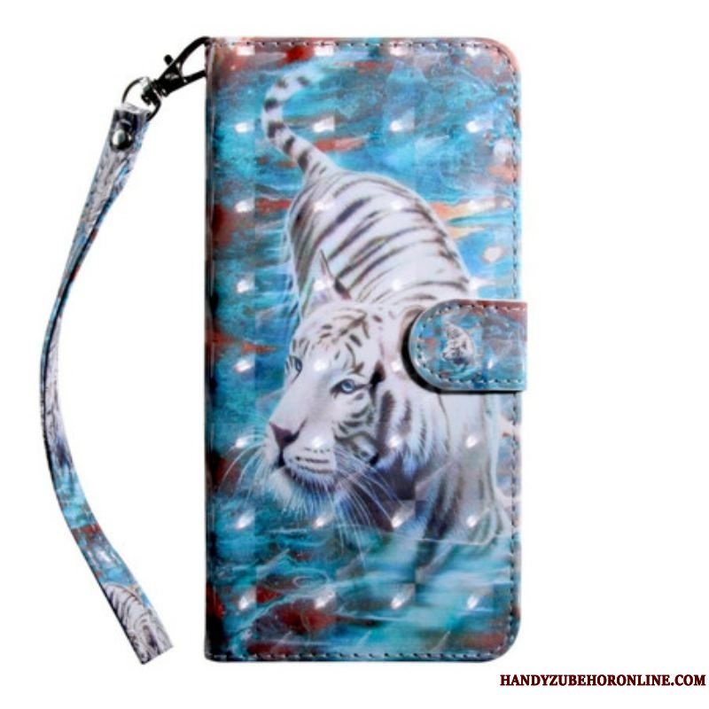 Flip Cover iPhone 13 Pro Lys Spot Lucien The Tiger