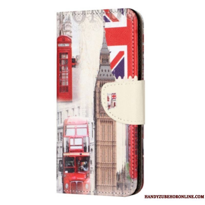 Flip Cover iPhone 15 Plus London Liv