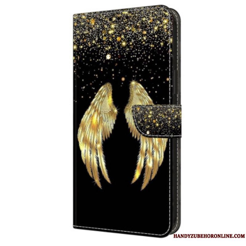 Flip Cover iPhone 15 Pro Gyldne Vinger