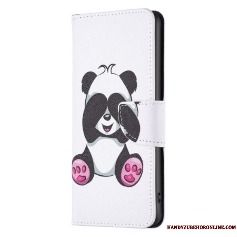 Læder Cover Samsung Galaxy A14 / A14 5G Panda