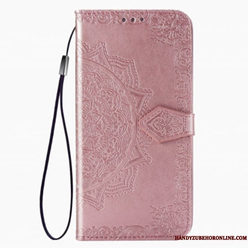 Læder Cover Samsung Galaxy A51 5G Mandala Middelalder