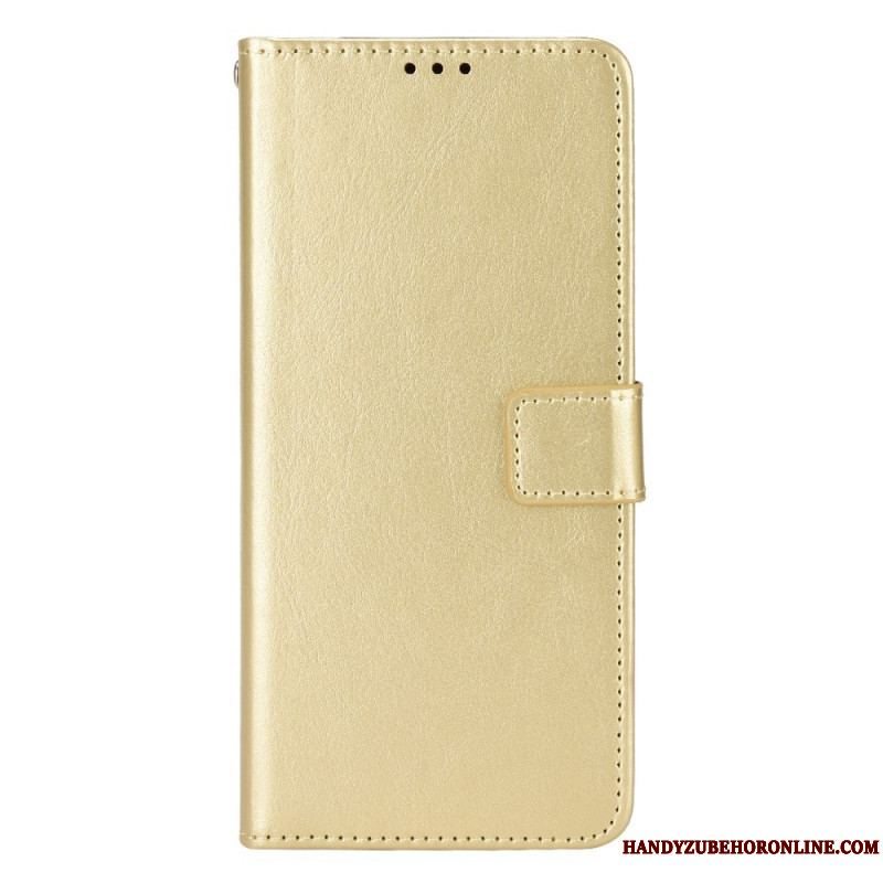 Læder Cover Samsung Galaxy M23 5G Prangende Kunstlæder