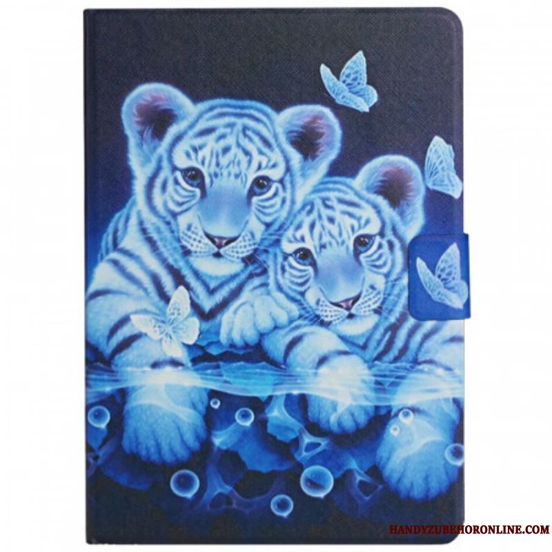 Læder Cover Samsung Galaxy Tab A8 (2021) Tigre