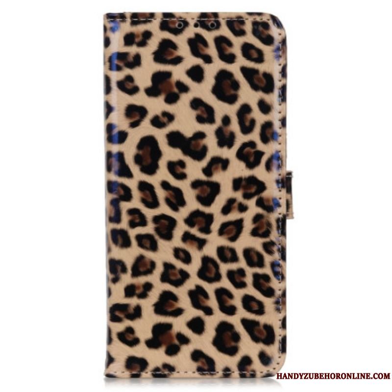 Læder Cover Xiaomi 13 Lite Leopard