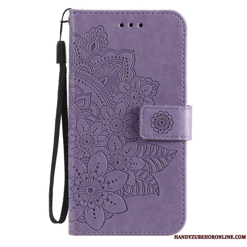 Læder Cover Xiaomi Redmi Note 10 5G Mandala