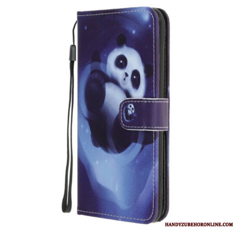 Læder Cover iPhone 13 Pro Panda Space