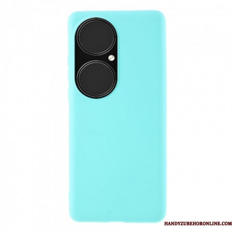 Mobilcover Huawei P50 Pro Mat Stiv Silikone