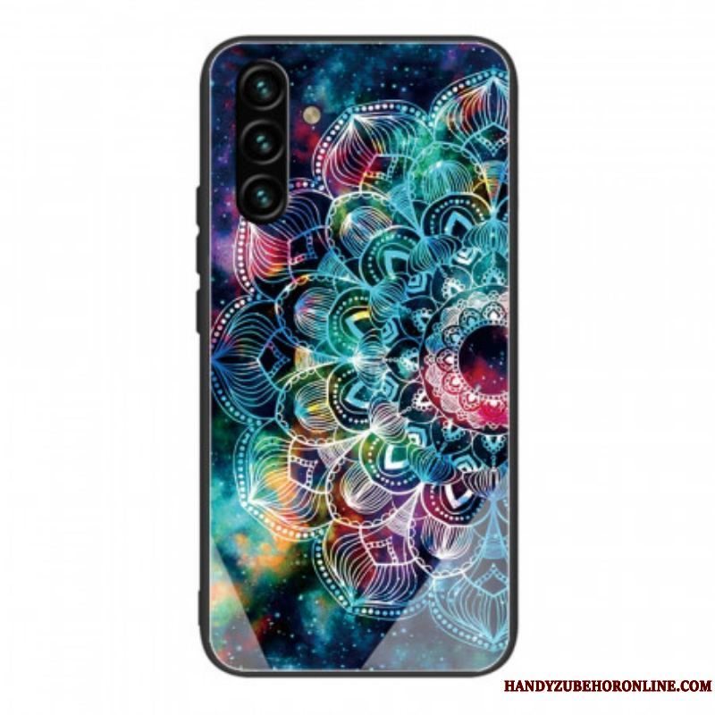 Mobilcover Samsung Galaxy A13 5G / A04s Mandala Hærdet Glas