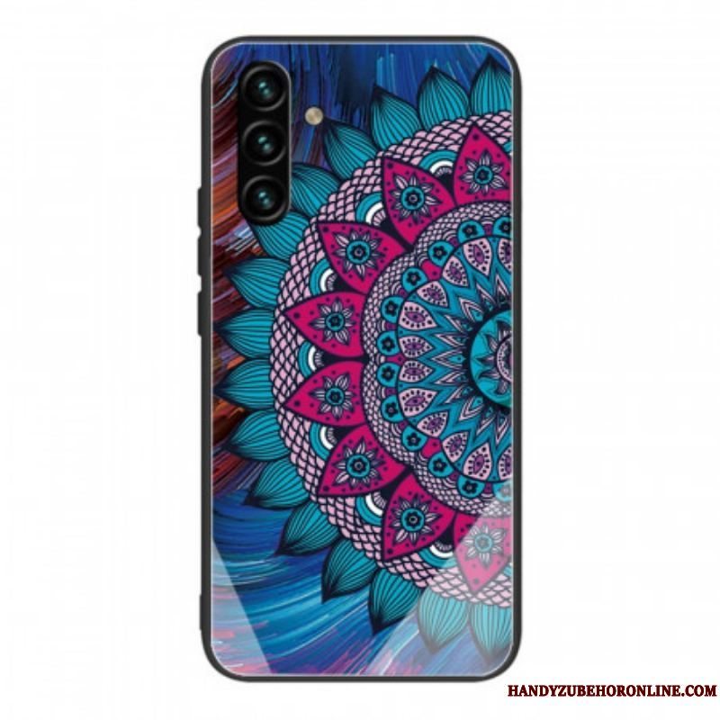 Mobilcover Samsung Galaxy A13 5G / A04s Mandala Hærdet Glas