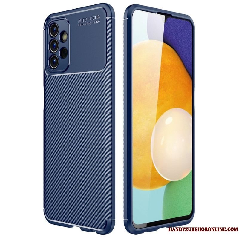 Mobilcover Samsung Galaxy A13 Fleksibel Kulfibertekstur