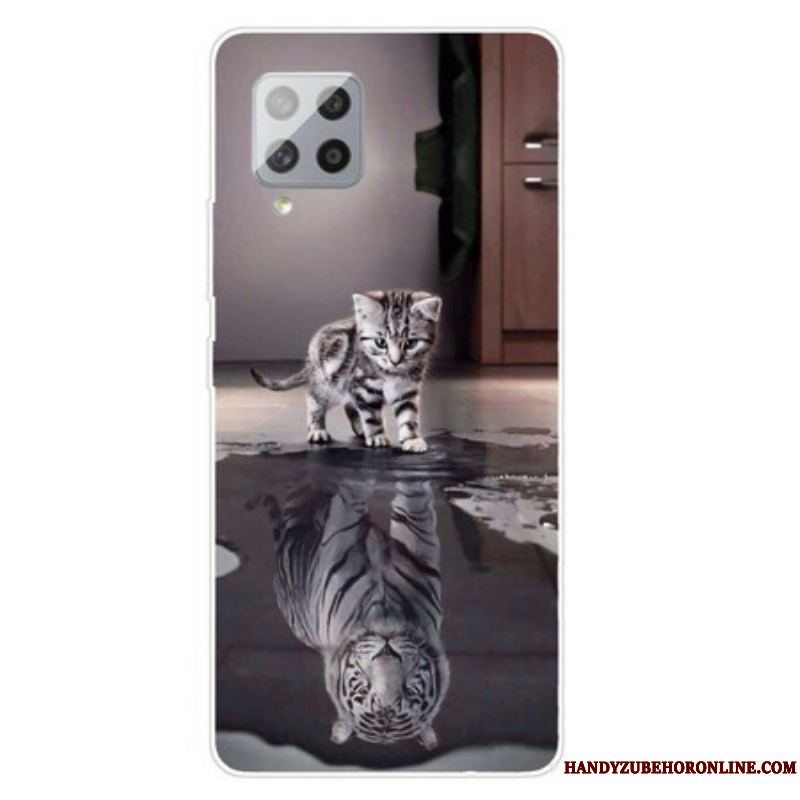 Mobilcover Samsung Galaxy A42 5G Ernest The Tiger