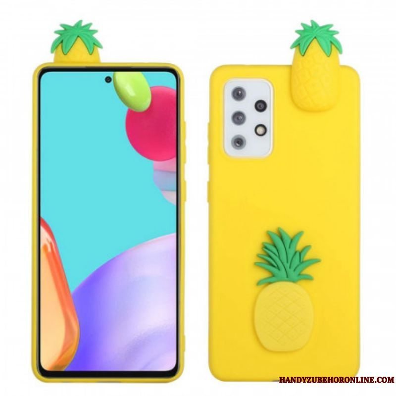 Mobilcover Samsung Galaxy A53 5G 3d Ananas