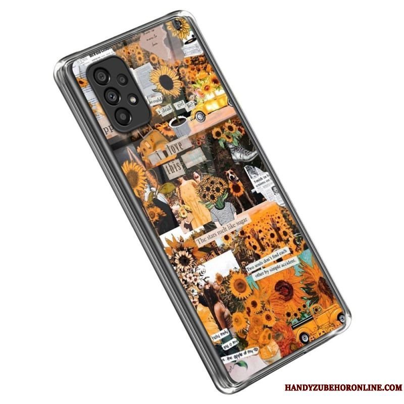Mobilcover Samsung Galaxy A53 5G Evige Solsikker