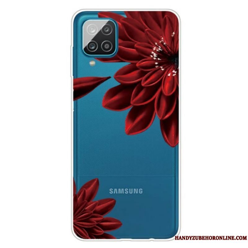 Mobilcover Samsung Galaxy M12 / A12 Vilde Blomster