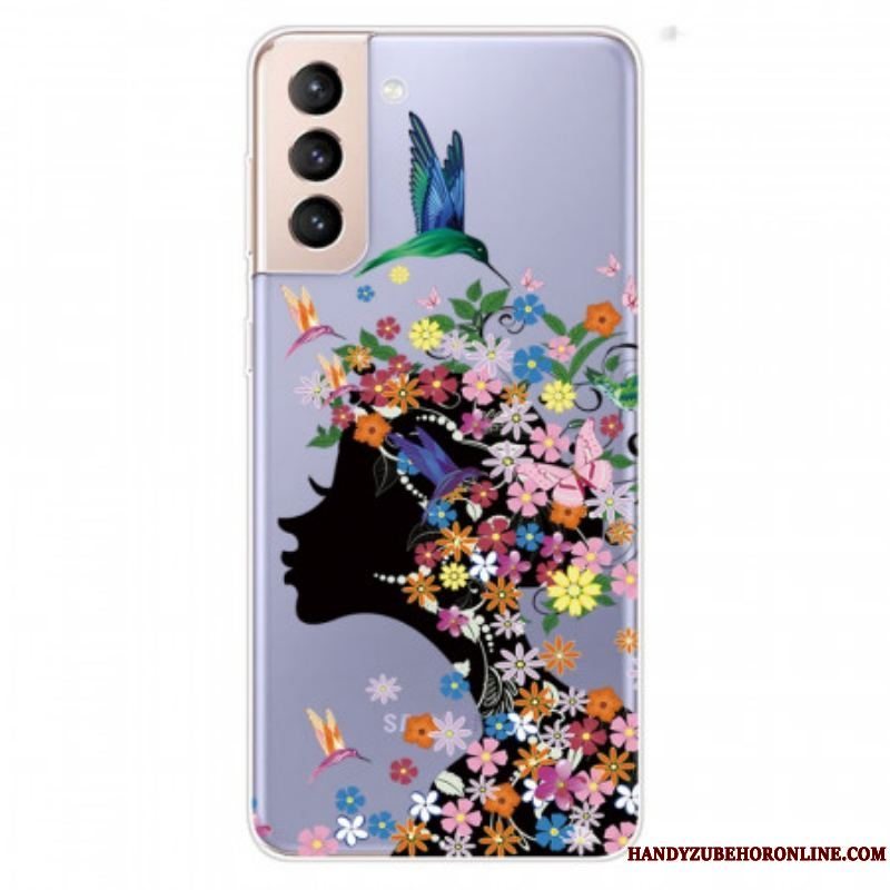 Mobilcover Samsung Galaxy S22 5G Smukt Blomsterhoved