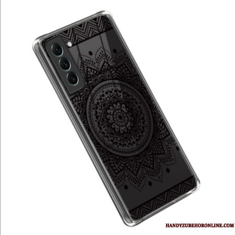 Mobilcover Samsung Galaxy S23 5G Sømløs Sort Mandala