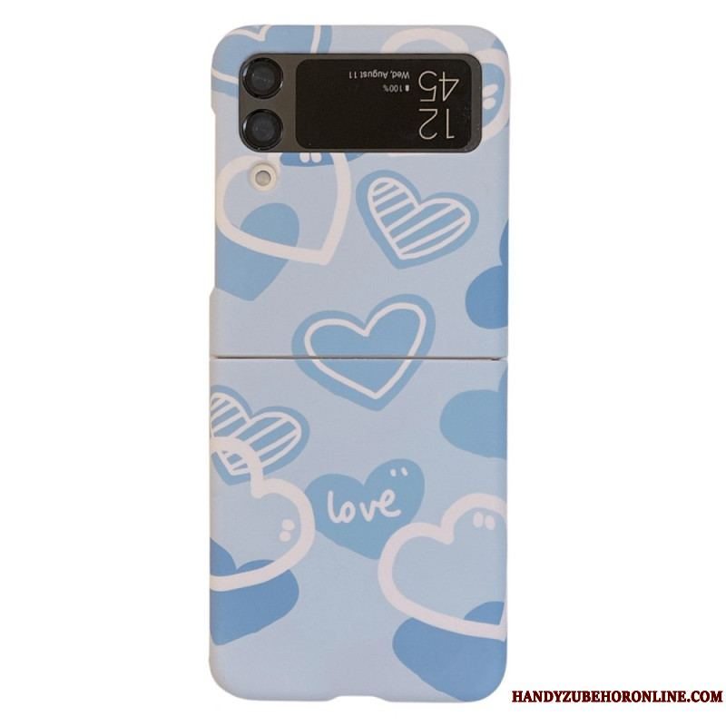 Mobilcover Samsung Galaxy Z Flip 4 Flip Cover Elsker Blomster