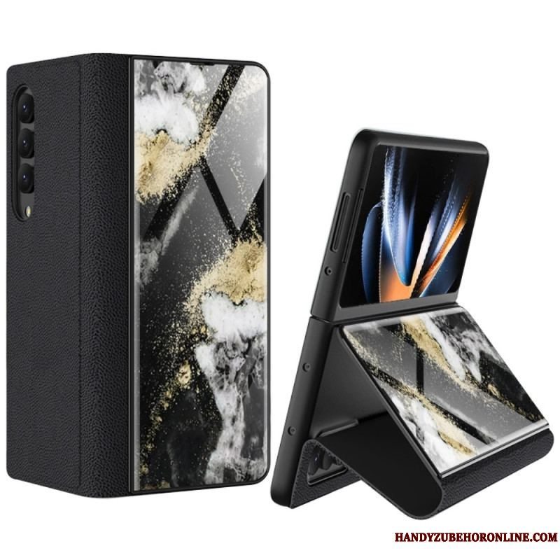 Mobilcover Samsung Galaxy Z Fold 4 Gkk Marble Waves