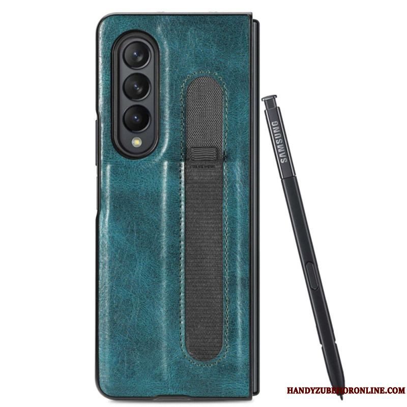 Mobilcover Samsung Galaxy Z Fold 4 Stylus I Imiteret Læder