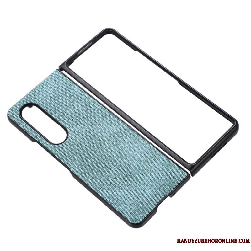 Mobilcover Samsung Galaxy Z Fold 4 Vævet Kunstlæder
