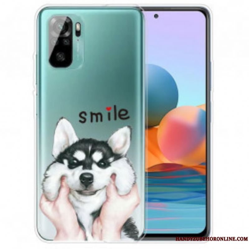 Mobilcover Xiaomi Redmi Note 10 / 10S Smile Hund