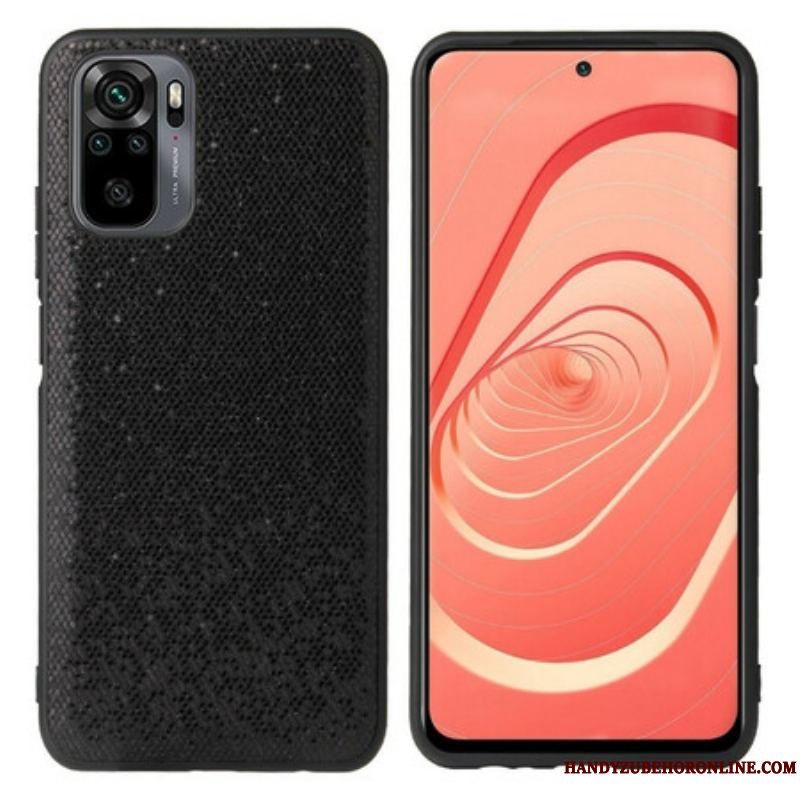 Mobilcover Xiaomi Redmi Note 10 / 10S Sorte Pailletter