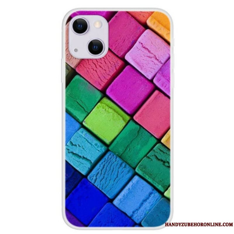 Mobilcover iPhone 13 Mini Farvede Terninger