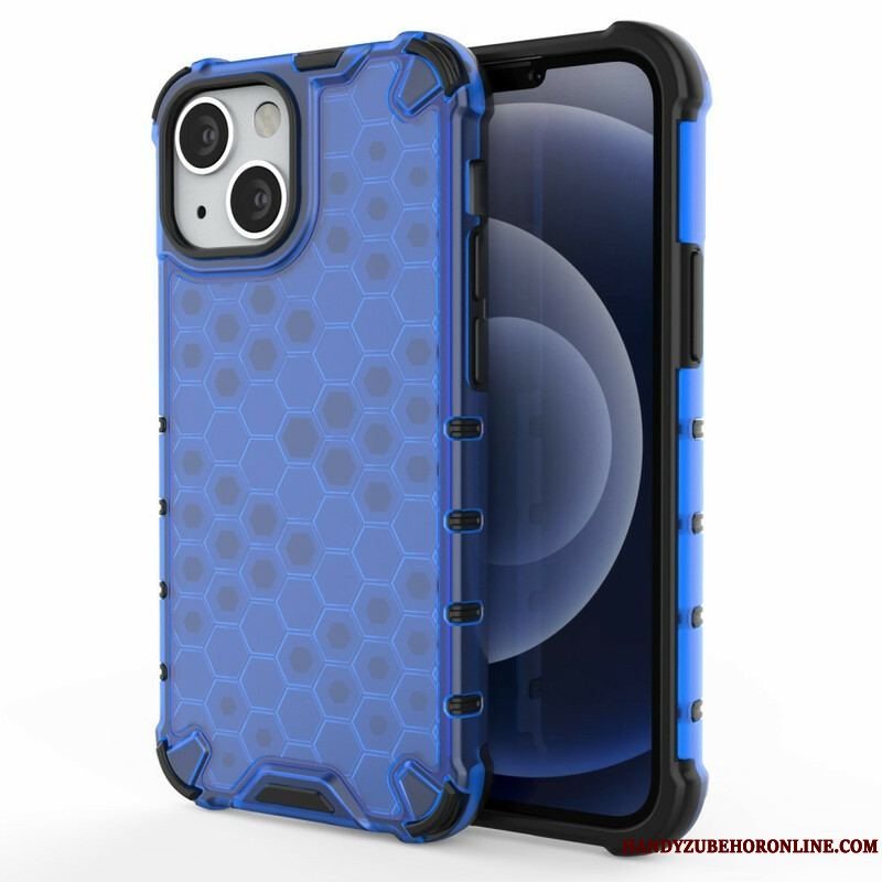 Mobilcover iPhone 13 Mini Honeycomb Stil