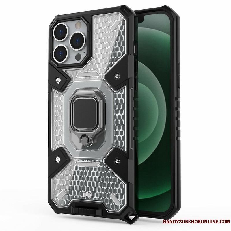 Mobilcover iPhone 13 Pro Max Honeycomb Med Ring