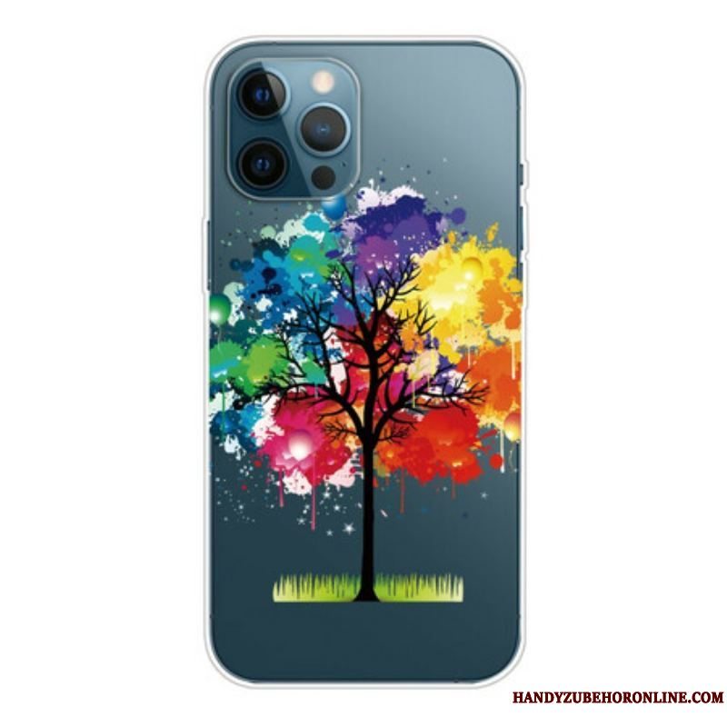 Mobilcover iPhone 13 Pro Max Sømløst Akvareltræ