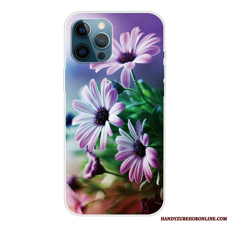 Mobilcover iPhone 13 Pro Realistiske Blomster