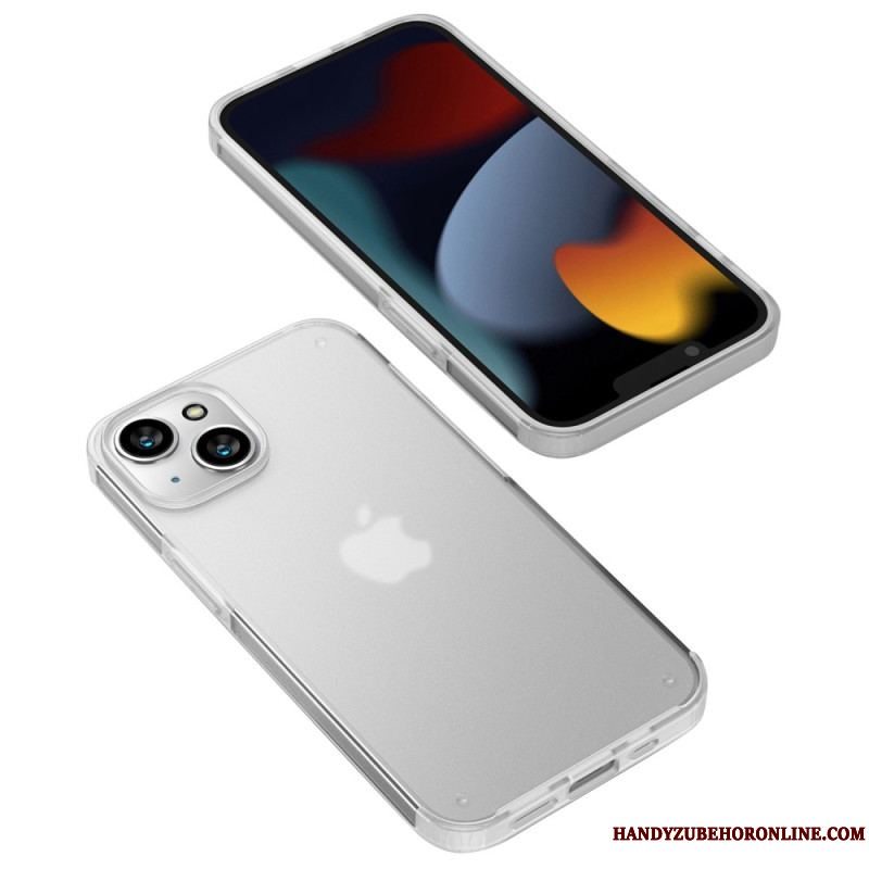 Mobilcover iPhone 14 Plus Gennemsigtige Silikonekanter