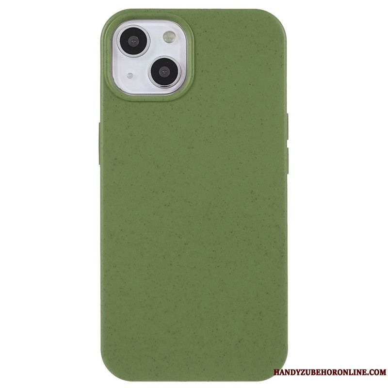 Mobilcover iPhone 15 Plus Wheat Straw Design