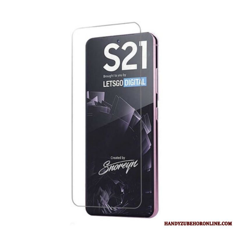 Skærmbeskytter I Hærdet Glas Til Samsung Galaxy S21 5G